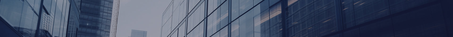 Skyscrapers with a blue tint